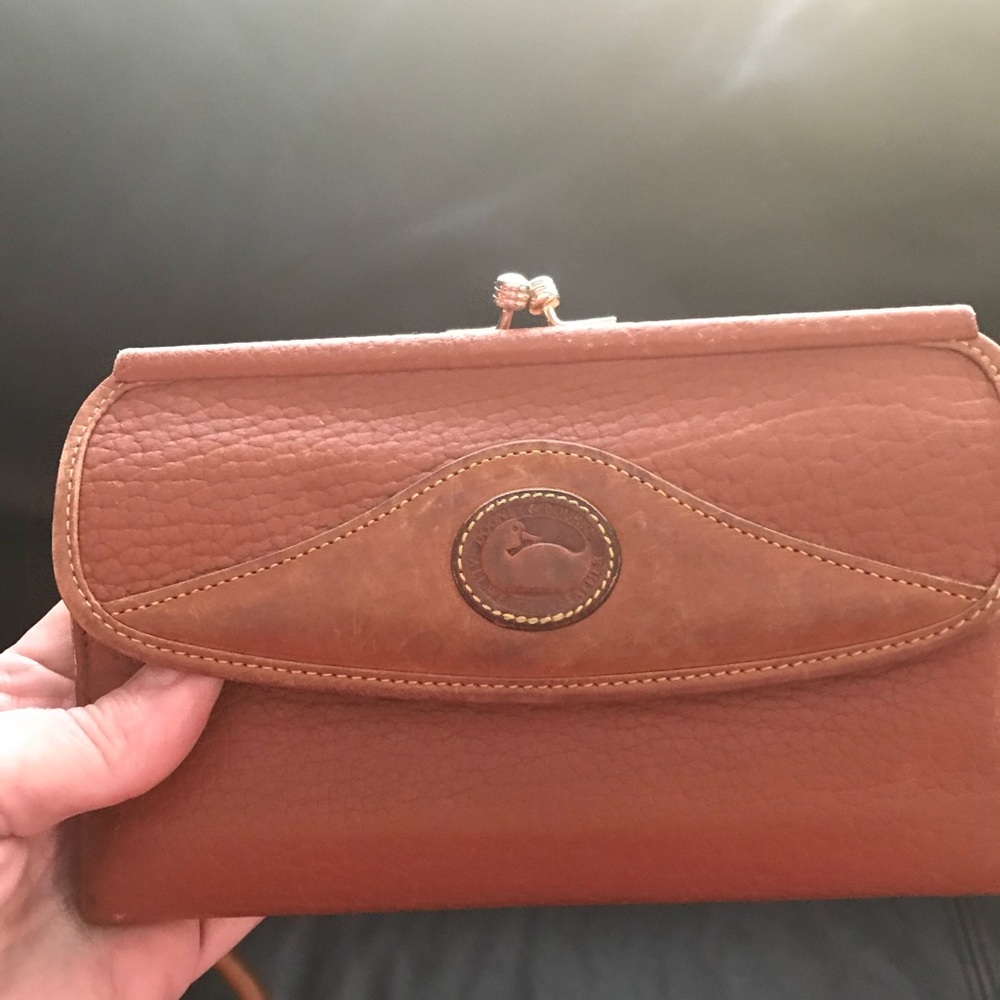 Vintage Dooney & Bourke Leather Wallet